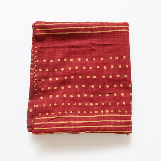 HUJI祤集薄款长围巾插画圆点线条 商品图0