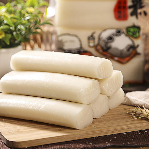 手指年糕约500克刚刚好吃完再团购炒青菜韩式年糕炒年糕