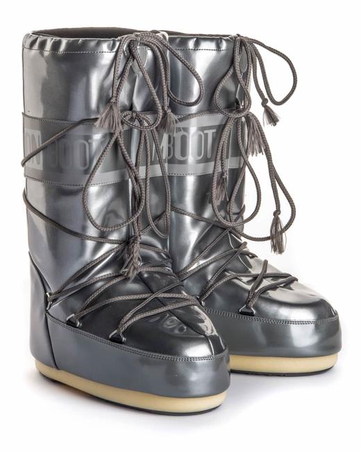 Moon Boots - Moon Boot Vinile Met - Silver 雪地靴 银色 商品图1