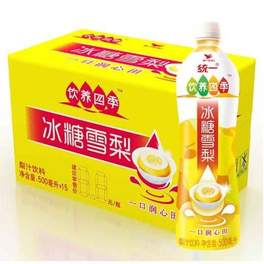 统一冰糖雪梨    500ml/瓶 商品图2