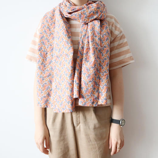 HUJI祤集薄款长围巾插画小樱桃 商品图1