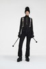 Goldbergh - High End High Waisted Ski Pants with Suspenders - Black/Gold - 女装 - 滑雪裤 - 黑色 商品缩略图3