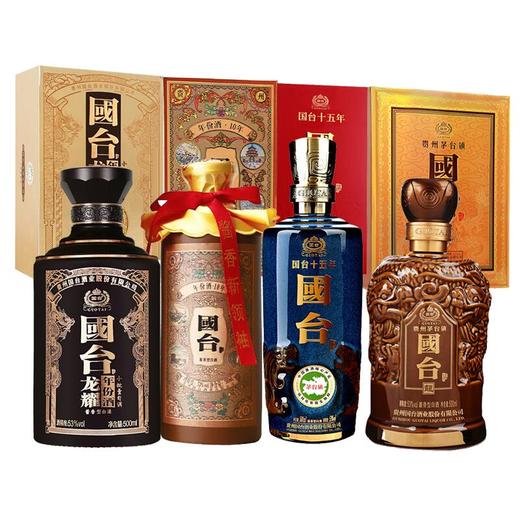 【推荐】国台套装 国台龙酒+国台龙耀+国台15年+国台10年  组合装 500ml*4 商品图1