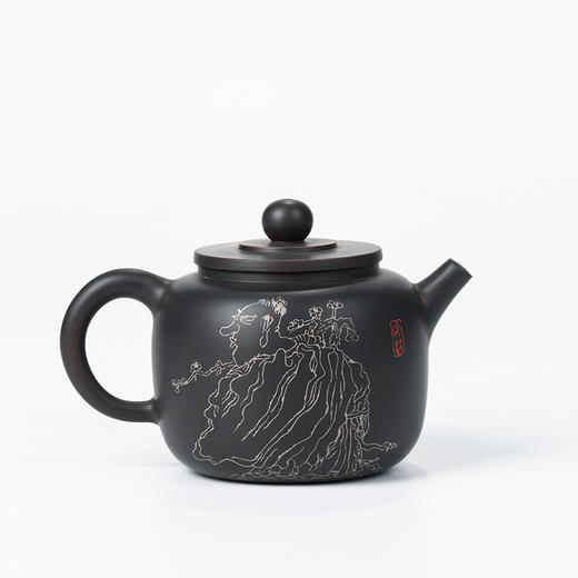 紫器丹青  茶壶 商品图0