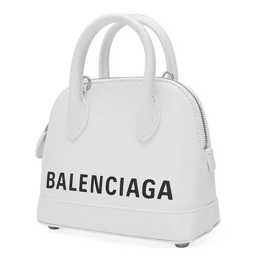 Balenciaga 巴黎世家 女士VILLE系列牛皮小粒纹小牛皮极小号手提包550646 1IZ13 商品图2