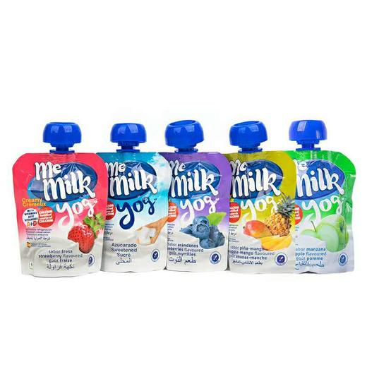 ME MMILK 原味/蓝莓味/草莓味/苹果味/菠萝芒果味 儿童酸酸乳 90g 商品图0