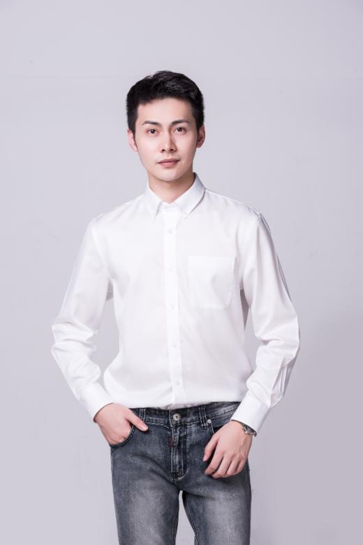 三一商务白衬衫 商品图2