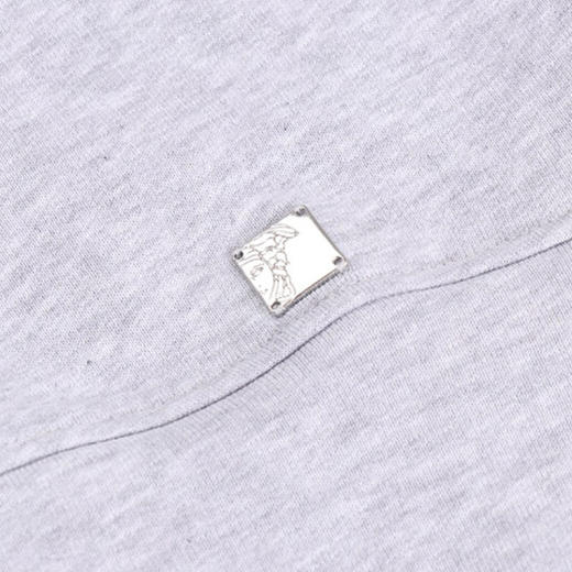 VERSACE COLLECTION 范思哲 男士棉质长袖卫衣 灰色 V800821X VJ00358 V8015 商品图3