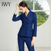 IWY/藏青色长袖西装长裤套装CP341 商品缩略图3