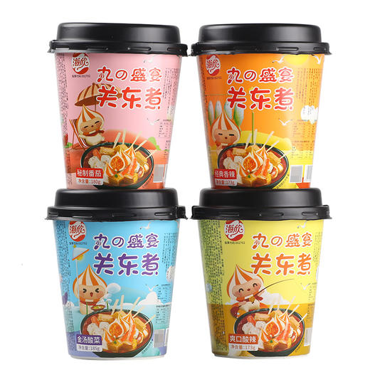 海欣即食关东煮丸子 番茄/酸辣/香辣/酸菜 商品图0