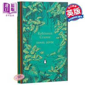 【中商原版】鲁宾逊漂流记 英文原版 经典文学书籍 Robinson Crusoe (The Penguin English Library) Daniel Defoe Penguin Class