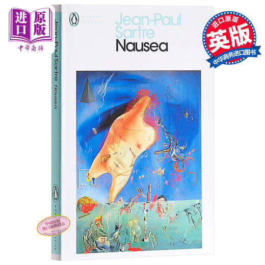 【中商原版】恶心 萨特 英文原版 Nausea  Penguin Modern Class 商品图0