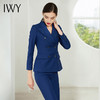 IWY/藏青色长袖西装长裤套装CP341 商品缩略图2