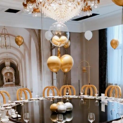 轻奢白金色系周年庆布置 商品图1