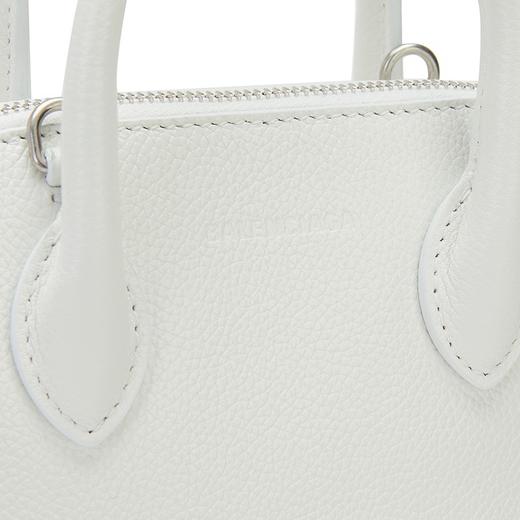 Balenciaga 巴黎世家 女士VILLE系列牛皮小粒纹小牛皮极小号手提包550646 1IZ13 商品图4