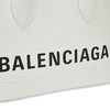 Balenciaga 巴黎世家 女士VILLE系列牛皮小粒纹小牛皮极小号手提包550646 1IZ13 商品缩略图3