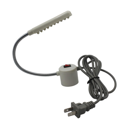 视必舒衣车灯-RUT30粒/20粒/10粒灯珠蓝色插头 衣车灯led 吸铁缝纫机节能衣车灯工业护眼工作灯平车灯 商品图6