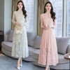NYL-098704新款复古气质蕾丝连衣裙 商品缩略图0