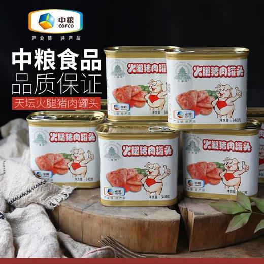 天坛小白猪午餐肉