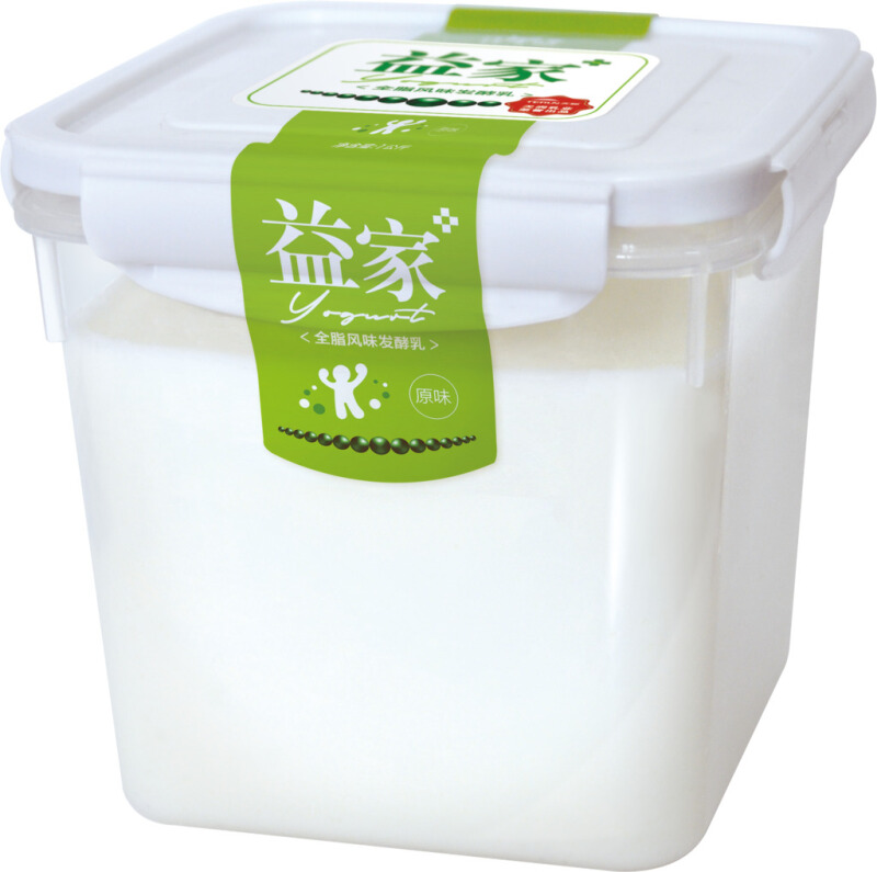 天润益家酸奶2kg/桶 超大满足超实惠