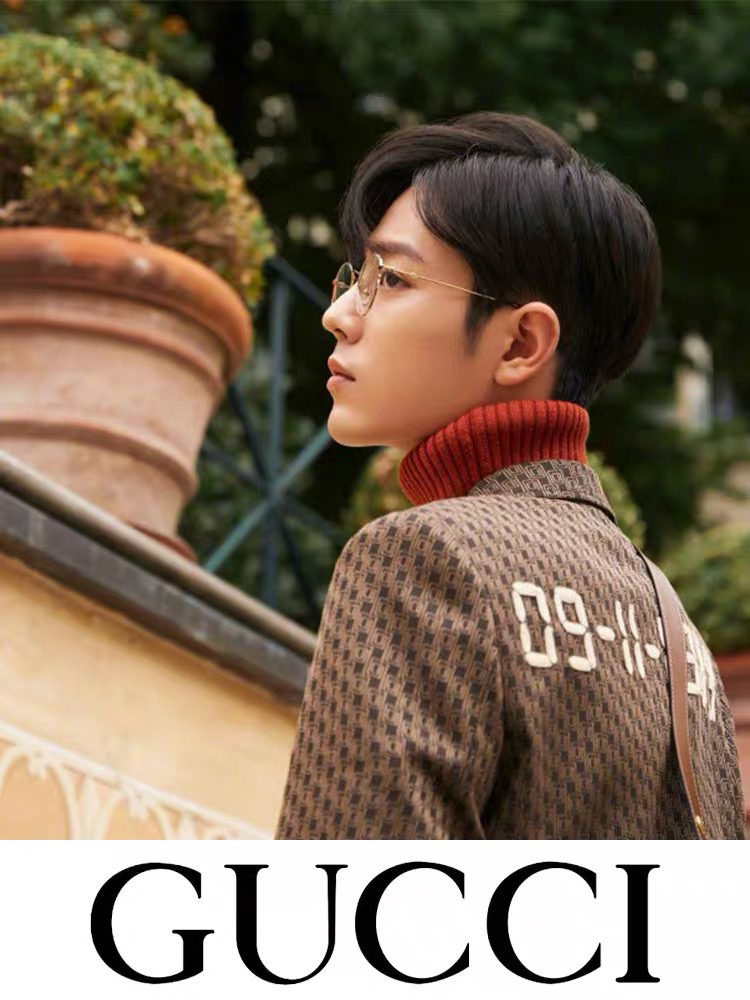 guccigg0607光学镜架肖战同款男女通用