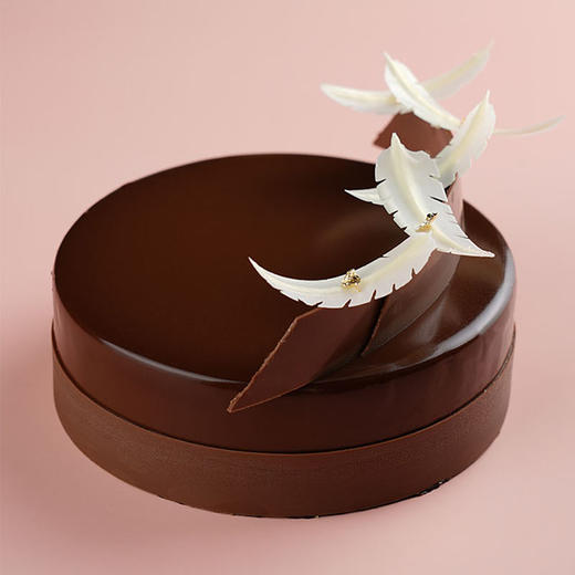 黑巧克力焦糖布蕾慕斯