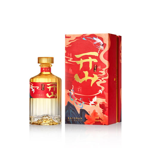 开山首席满堂红纯粮食国产白酒42度宴席喜事满堂红500ml单支礼盒装