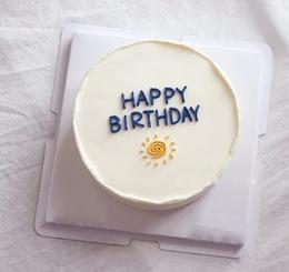 Happy birthday 生日蛋糕（动物奶油）