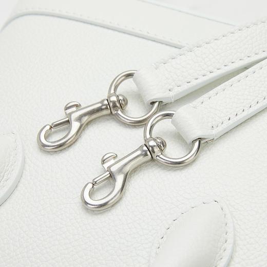 Balenciaga 巴黎世家 女士VILLE系列牛皮小粒纹小牛皮极小号手提包550646 1IZ13 商品图7