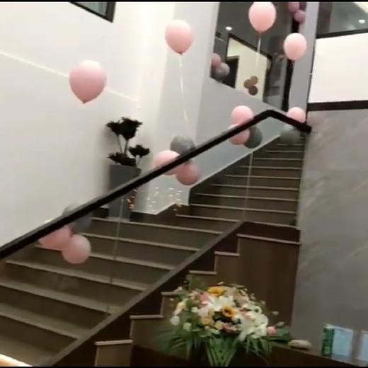 简单低调粉灰色系开业布置 商品图2