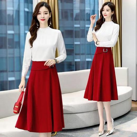 WZNH-HBLJRA8211韩版淑女时髦两件套 商品图0