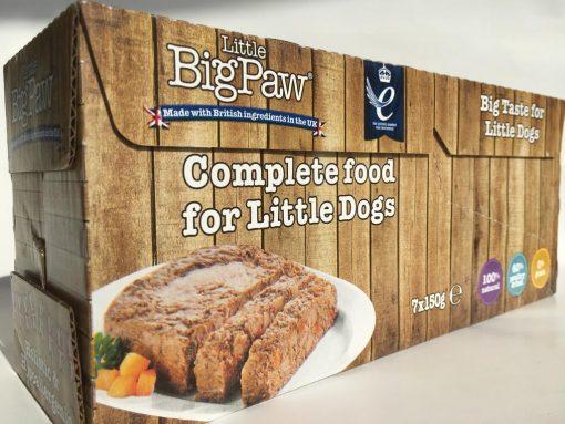 LittleBigPaw 大西洋鲑鱼犬用主食餐盒150g 商品图1