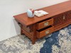 红桥红  家具严选  缅甸花梨（大果紫檀）  【198 镂空梅花格柜门 电视柜】 商品缩略图3