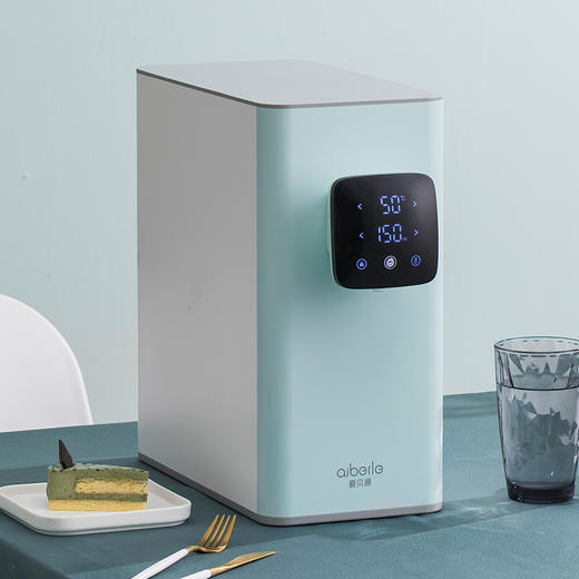 Aiberle爱贝源家用台式净水器加热一体机RO反渗透过滤直饮水机小型纯水机-S3 商品图1