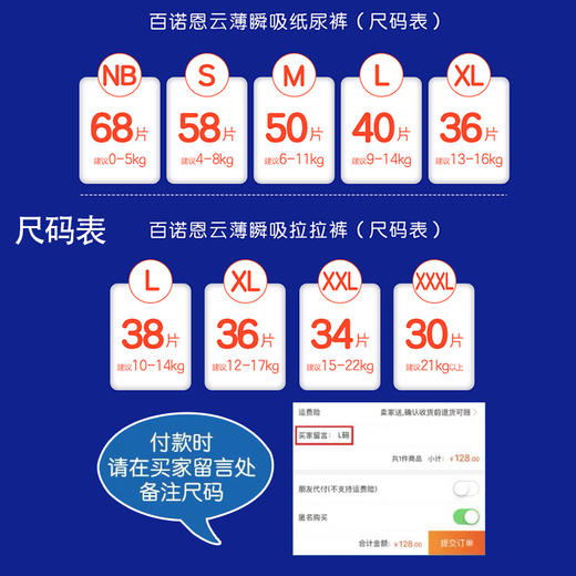 百诺恩 云薄瞬吸系列 （一箱2包） 商品图3