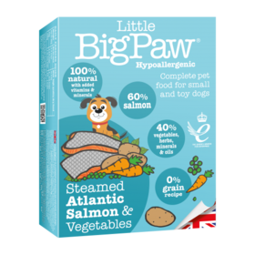 LittleBigPaw 大西洋鲑鱼犬用主食餐盒150g