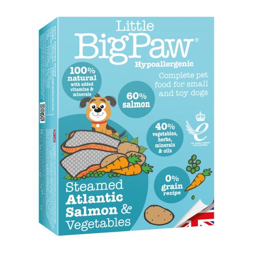 LittleBigPaw 大西洋鲑鱼犬用主食餐盒150g 商品图0