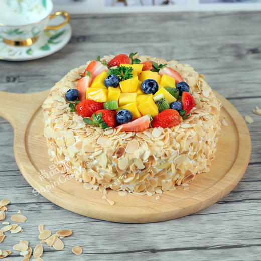 杏仁果汇鲜果蛋糕，幸福感满满【惠州】 商品图1