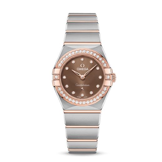 欧米茄omega星座系列25毫米石英腕表13125256063001