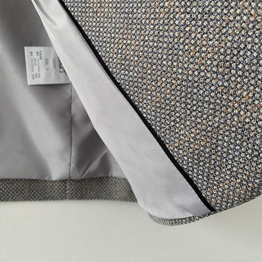 混灰色中长款西装外套休闲西服 商品图3