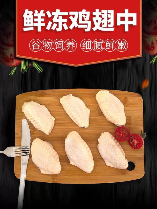 鲜冻鸡翅中1千克/包 商品图0