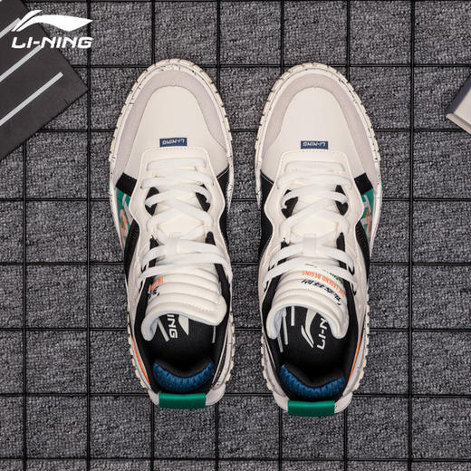 李宁冬季上新李宁男士休闲鞋001传奇开始情侣板鞋运动鞋子agcq199