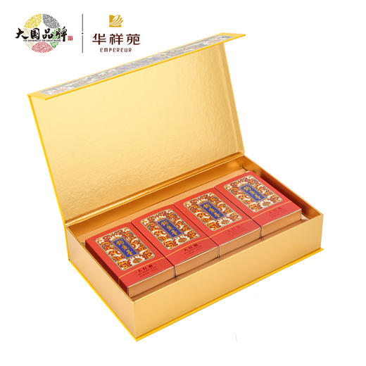 华祥苑 钓鱼台大红袍岩茶茶叶乌龙茶送礼礼盒装250g 商品图2