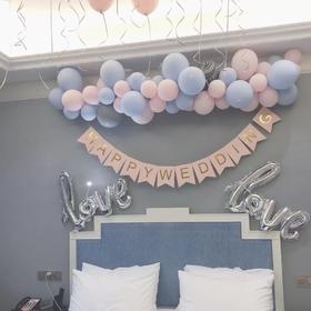 温馨女方婚房布置