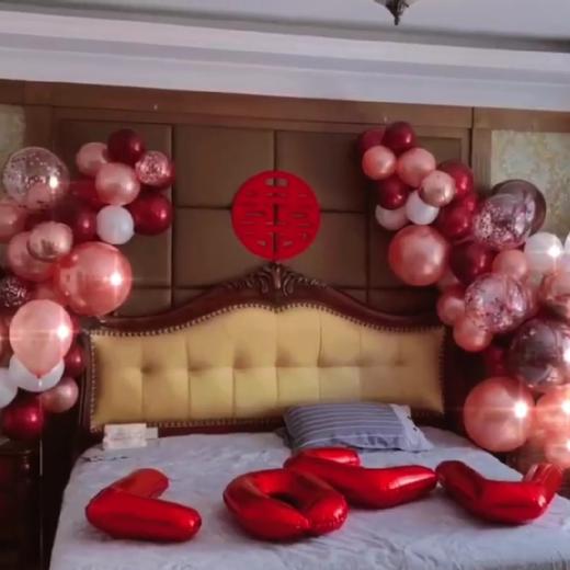 《幸福》简单大气婚房布置 商品图0