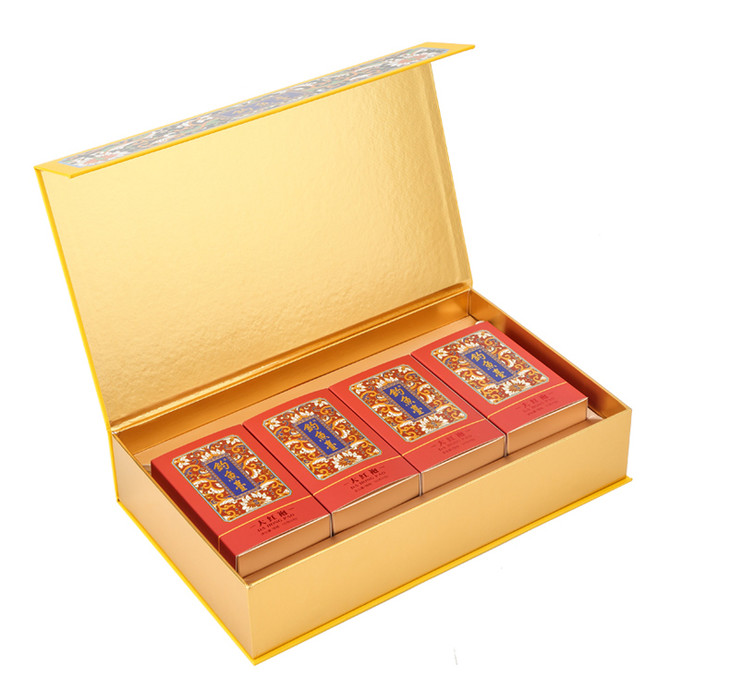 华祥苑钓鱼台大红袍岩茶茶叶乌龙茶送礼礼盒装200g