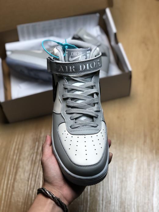 公司级 空军 迪奥 Dior x Nike Air Force 1 MID迪奥‮新全‬联名空军一号中帮百搭休闲运‮板动‬鞋 商品图0