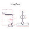 明基WiT MindDuo儿童学生双臂护眼台灯DZCP 商品缩略图1