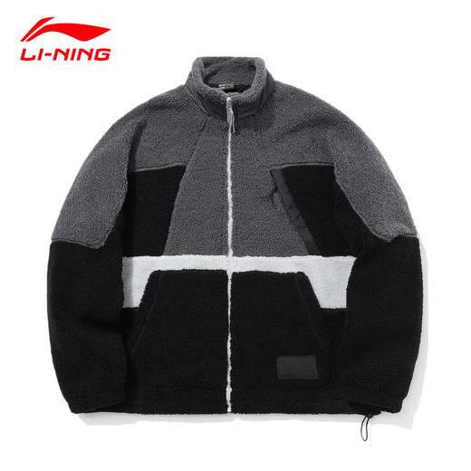 李宁冬季上新李宁反伍badfive篮球系列男士宽松外套afdq755