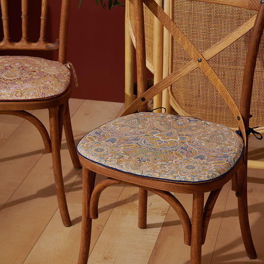 餐厅椅子红木方形椅垫纯棉加厚椅子坐垫 商品图1